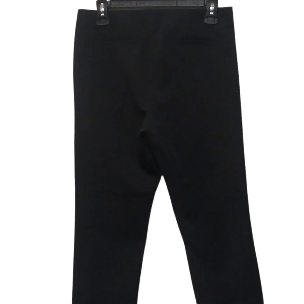 Adrianna Papell - Ankle Length Black Dress Pants W/Slits In Front, Faux Back... - Picture 3 of 6